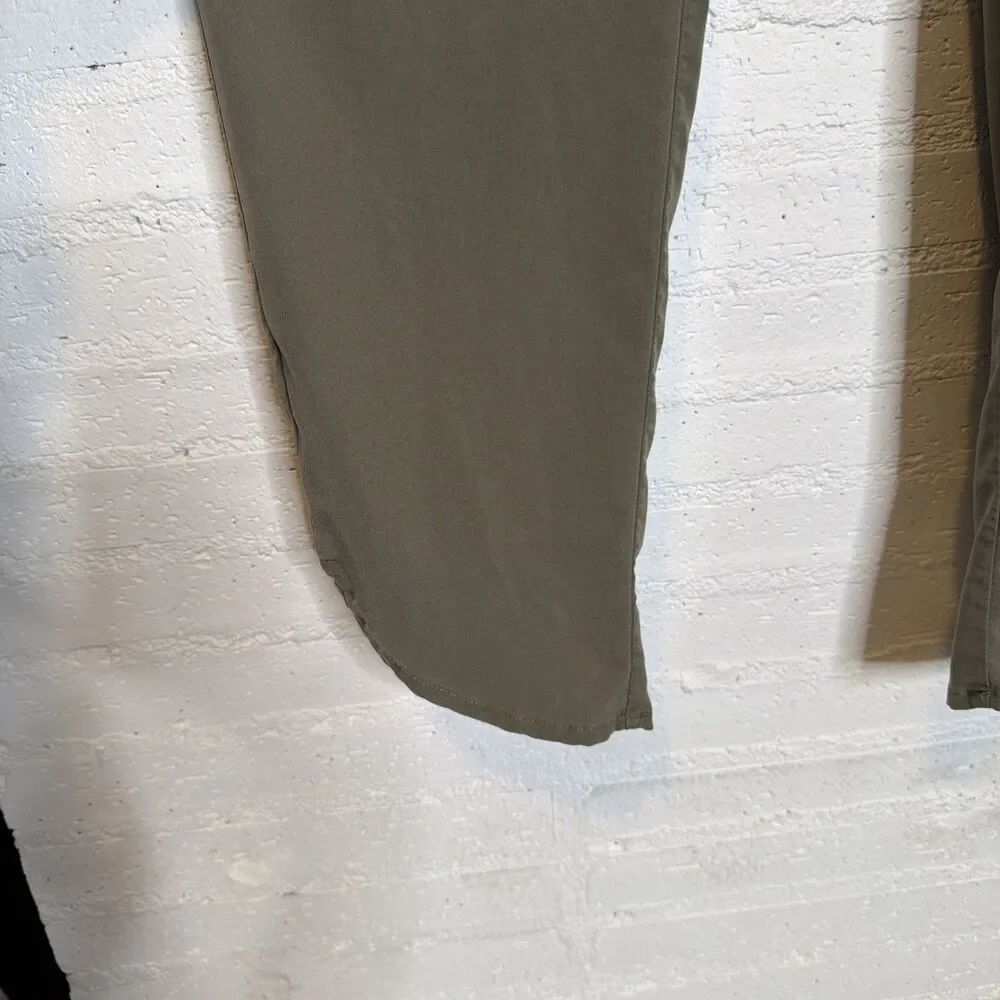 MARINE LAYER  The Tencel Allison Pant Dusty Olive L Elevated Casual Capsule Boho
